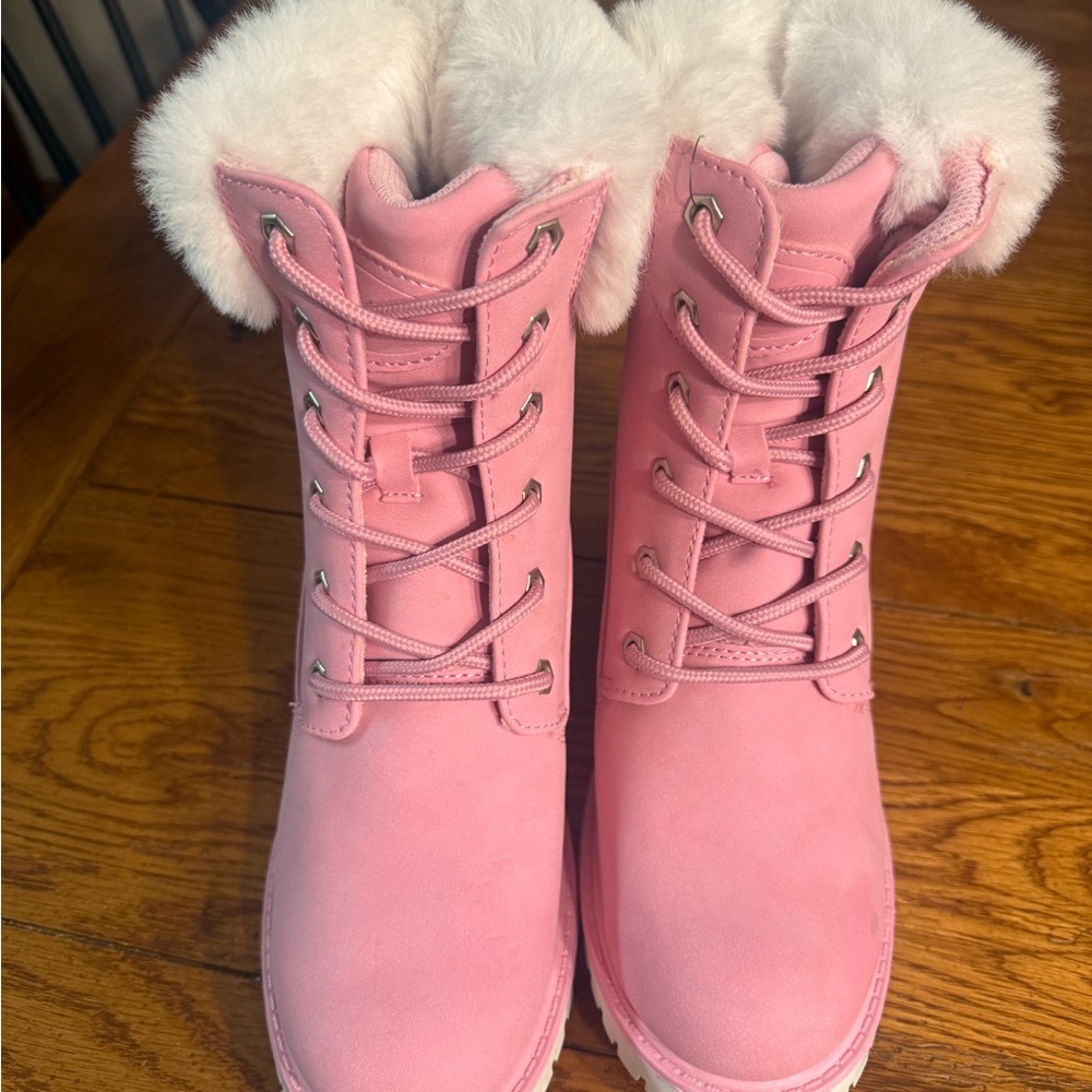 LUGZ Cozy Pink Women's Winter Boots - Picture 5 of 8